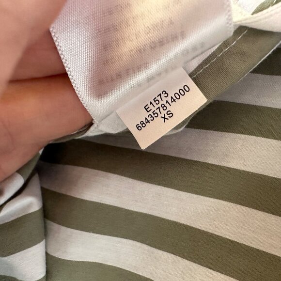 AYR The Deep End Button Up Shirt Womens Size XS Minimalist Classic Capsule Work - Picture 11 of 12